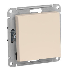 Переключатель одноклавишный перекрестный Systeme Electric AtlasDesign 10A 250V бежевый ATN000271