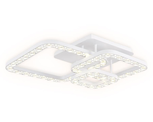 Потолочная светодиодная люстра Ambrella light Ice FA162 Потолочная светодиодная люстра Ambrella light Ice FA162