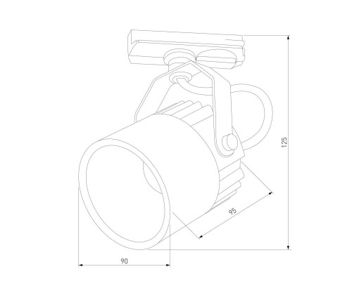 Трековый светодиодный светильник TK Lighting 4145 Tracer