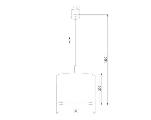 Подвесной светильник TK Lighting 4109 Deva Graphite