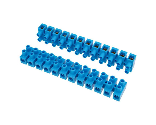 Клеммная винтовая колодка KВ-25 10-25, ток 60 A, полипропилен синий REXANT (10 шт./уп.) 07-5025-4 Клеммная винтовая колодка KВ-25 10-25, ток 60 A, полипропилен синий REXANT (10 шт./уп.) 07-5025-4