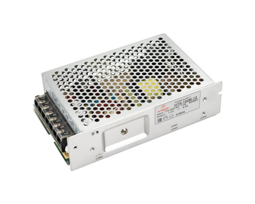 Блок питания Arlight HTS-100M 12V 100W IP20 8,3A 015032 Блок питания Arlight HTS-100M 12V 100W IP20 8,3A 015032