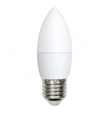 Лампа светодиодная E27 9W 3000K матовая LED-C37-9W/WW/E27/FR/NR UL-00003807