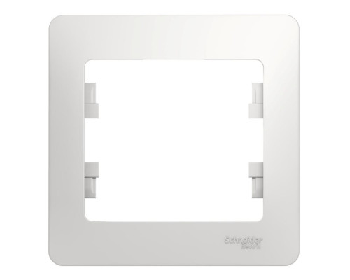 Рамка 1-постовая Systeme Electric Glossa белая GSL000101 Рамка 1-постовая Systeme Electric Glossa белая GSL000101