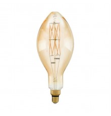 Лампа светодиодная диммируемая Eglo E27 8W 2100K янтарь 110109