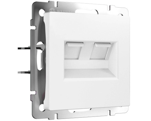 Розетка двойная Ethernet RJ-45 Werkel белый матовый W1181161 4690389192272 Розетка двойная Ethernet RJ-45 Werkel белый матовый W1181161 4690389192272