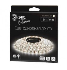 Светодиодная лента ЭРА 14,4W/m 60LED/m 5050SMD теплый белый 5M LS5050-60LED-IP20-WW-5m C0043046