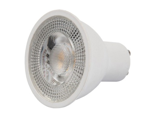 Лампа светодиодная Volpe GU10 7W 3000K прозрачная LED-JCDR-7W/3000K/GU10/38D/NR UL-00011184