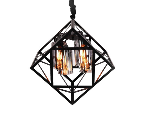 Подвесная люстра Lumina Deco Brutte LDP 11339-4 BK Подвесная люстра Lumina Deco Brutte LDP 11339-4 BK