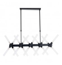 Подвесная люстра Lumina Deco Alford LDP 6036-20 BK