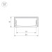 Профиль Arlight ARH-WIDE-H10-2000 ANOD 016142