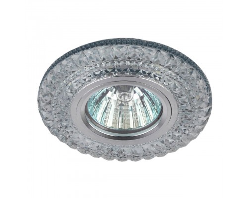 Встраиваемый светильник ЭРА LED с подсветкой DK LD3 SL/WH+GR Б0019204 Встраиваемый светильник ЭРА LED с подсветкой DK LD3 SL/WH+GR Б0019204