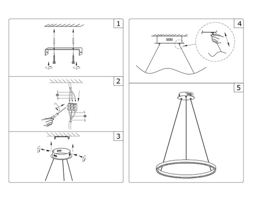 Подвесной светодиодный светильник Kink Light Тор 08214,19A(3000K) Подвесной светодиодный светильник Kink Light Тор 08214,19A(3000K)