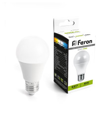 Лампа светодиодная Feron LB-3091 Шар E27 8W 4000K 41372