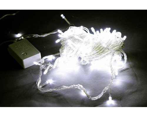 Cветодиодная гирлянда Sneha нить 230V белый 8 режимов A-001 LED WT Cветодиодная гирлянда Sneha нить 230V белый 8 режимов A-001 LED WT