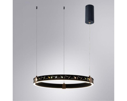 Подвесной светодиодный светильник Arte Lamp Shine A2222SP-1BK Подвесной светодиодный светильник Arte Lamp Shine A2222SP-1BK