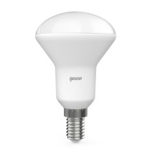 Лампа светодиодная рефлекторная Gauss E14 6W 3000K матовая 106001106