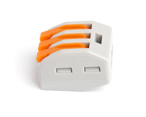 Клемма строительно-монтажная 3-проводная STEKKER, LD222-613