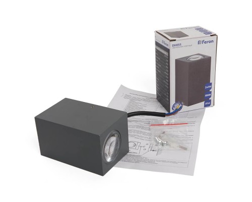 Уличный настенный светильник Feron DH055 48489 Уличный настенный светильник Feron DH055 48489