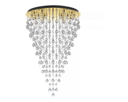 Каскадная люстра Arti Lampadari Flusso H 1.4.80.615 G Каскадная люстра Arti Lampadari Flusso H 1.4.80.615 G