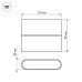 Уличный настенный светодиодный светильник Arlight SP-Wall-Flat-S110x90-2x3W Day4000 032411