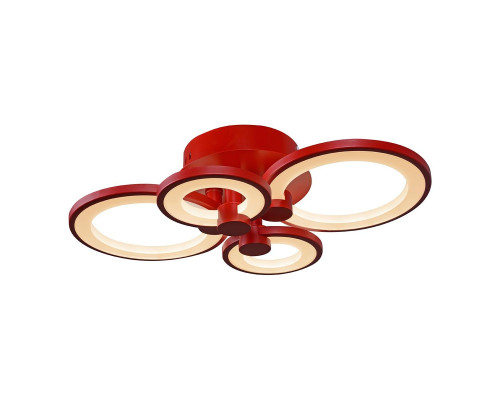 Потолочная светодиодная люстра iLedex Ring A001/4 Red Потолочная светодиодная люстра iLedex Ring A001/4 Red