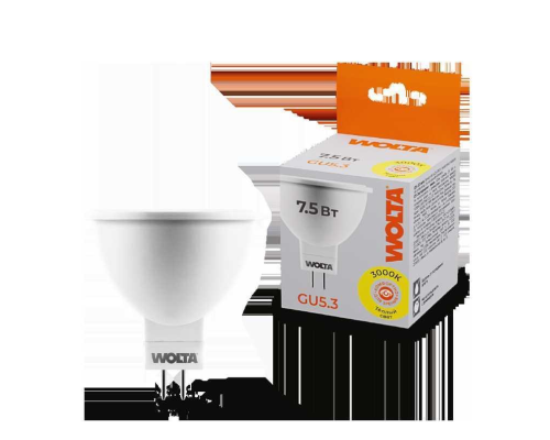 Светодиодная лампа WOLTA 25YMR16-220-7.5GU5.3