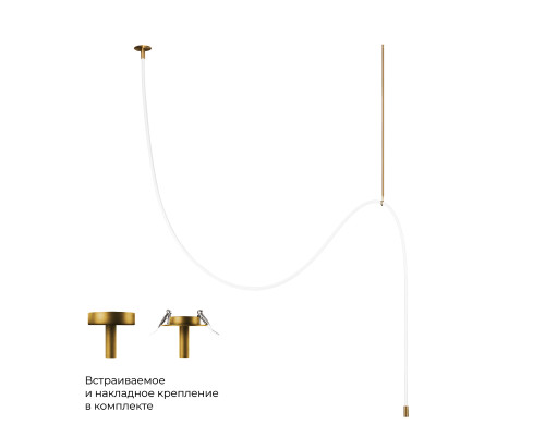 Потолочный светильник LOFT IT Thread 10388C Brass