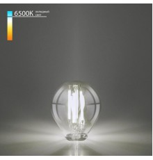 Лампа светодиодная филаментная Elektrostandard E14 8W 6500K прозрачная BLE1447 a060525