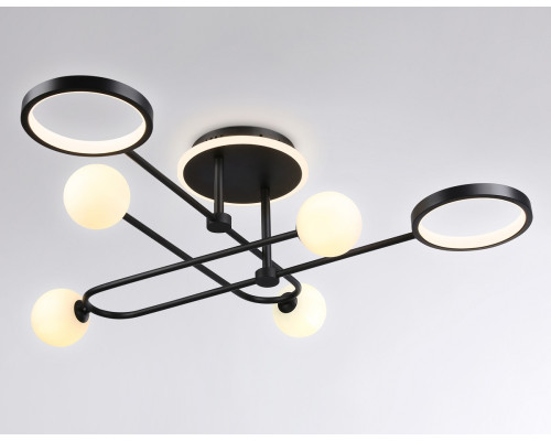 Потолочная светодиодная люстра Ambrella light Comfort LineTech FL66232 Потолочная светодиодная люстра Ambrella light Comfort LineTech FL66232