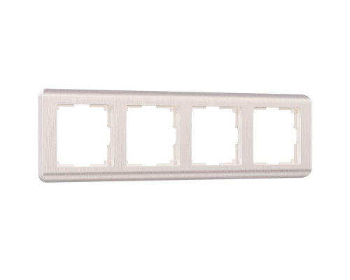 Рамка на 4 поста Werkel Stream перламутровый W0042113 4690389162503 Рамка на 4 поста Werkel Stream перламутровый W0042113 4690389162503