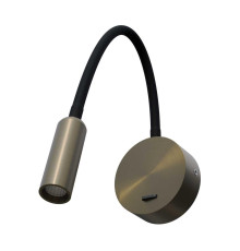 Бра 3W 277LM 3000K, бронза Omega Lightstar 200431