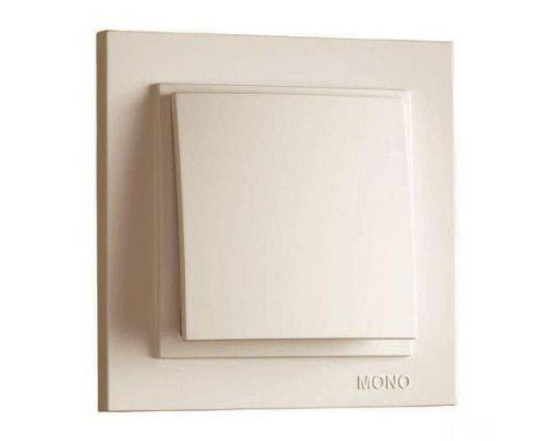 Выключатель Mono Electric Despina одноклавишный крем 102-170025-100 Выключатель Mono Electric Despina одноклавишный крем 102-170025-100