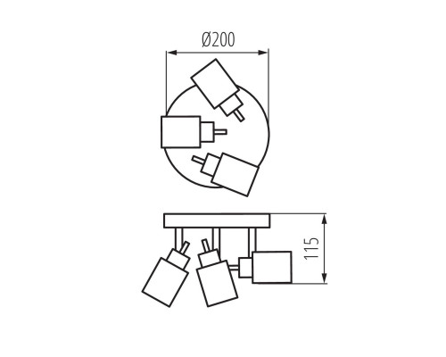 Спот Kanlux EVELI EL-3O 29102 Спот Kanlux EVELI EL-3O 29102