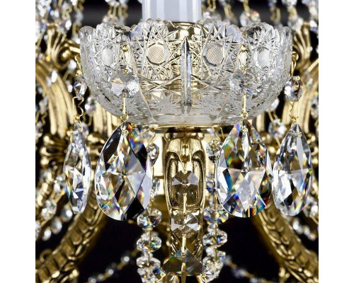 Подвесная люстра Artglass CR 0006-10-20 Brass Antique CE Подвесная люстра Artglass CR 0006-10-20 Brass Antique CE