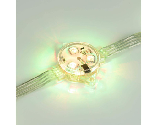 Управляемый светодиодный модуль Arlight DMX-B3-D30 12V RGB 036772 Управляемый светодиодный модуль Arlight DMX-B3-D30 12V RGB 036772