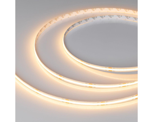 Светодиодная лента Arlight 10W/m 480Led/m CSP теплый белый 20M COB-X480-8mm 24V Warm2700 048026 Светодиодная лента Arlight 10W/m 480Led/m CSP теплый белый 20M COB-X480-8mm 24V Warm2700 048026