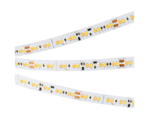 Светодиодная лента Arlight 14,4W/m 168LED/m 2835SMD теплый белый 5M 033606 Светодиодная лента Arlight 14,4W/m 168LED/m 2835SMD теплый белый 5M 033606