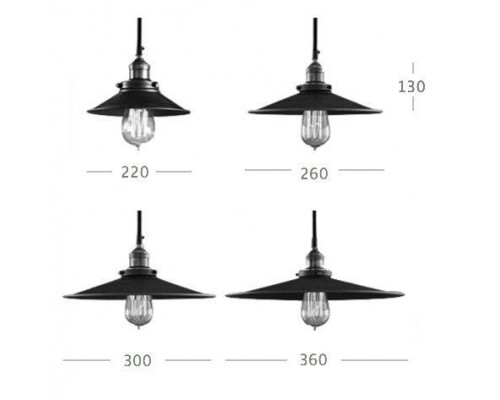 Подвесной светильник Imperium Loft Cone Pendant 74716-22