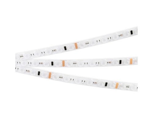 Светодиодная лента герметичная Arlight 20W/m 36LED/m 3030SMD разноцветный 5М DMX-FLT-PS-S36-23mm 24V 038297 Светодиодная лента герметичная Arlight 20W/m 36LED/m 3030SMD разноцветный 5М DMX-FLT-PS-S36-23mm 24V 038297
