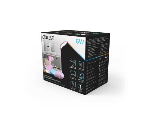 Настольная светодиодная лампа Gauss GT7014 Настольная светодиодная лампа Gauss GT7014