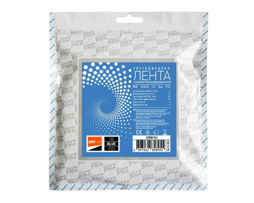 Светодиодная лента Jazzway 6W/m 60Led/m 2835SMD синий 5M 2858955 Светодиодная лента Jazzway 6W/m 60Led/m 2835SMD синий 5M 2858955
