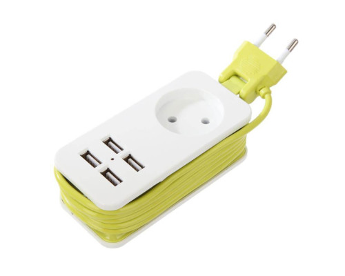 Удлинитель Uniel 1гн х 1,5м б/з Travel S-CT1-1,5U White/Green UL-00003331 Удлинитель Uniel 1гн х 1,5м б/з Travel S-CT1-1,5U White/Green UL-00003331