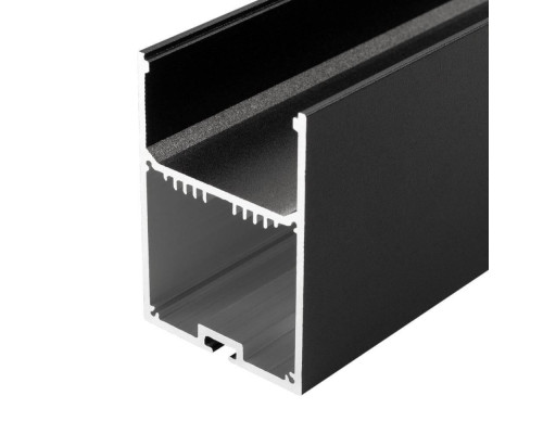 Профиль с рассеивателем Arlight SL-LINE-4970-2500 BLACK+OPAL 027989 Профиль с рассеивателем Arlight SL-LINE-4970-2500 BLACK+OPAL 027989
