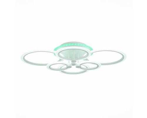 Потолочная светодиодная люстра Evoluce Cerina SLE500552-06RGB Потолочная светодиодная люстра Evoluce Cerina SLE500552-06RGB