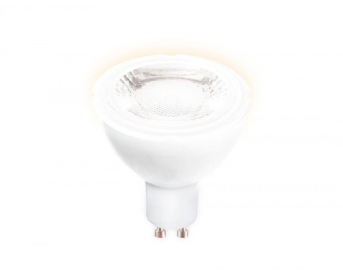 Лампа светодиодная Ambrella light GU10 7W 3000K белая 207863