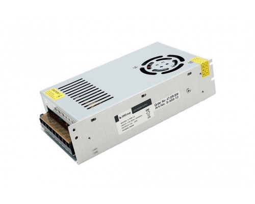 Блок питания SWG 12V 300W IP20 25A S-300-12 000117