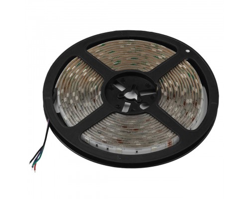 Светодиодная влагозащищенная лента ЭРА 7,2W/m 30LED/m 5050SMD RGB 5M KU-5050AD-30D-RGB Б0044121 Светодиодная влагозащищенная лента ЭРА 7,2W/m 30LED/m 5050SMD RGB 5M KU-5050AD-30D-RGB Б0044121