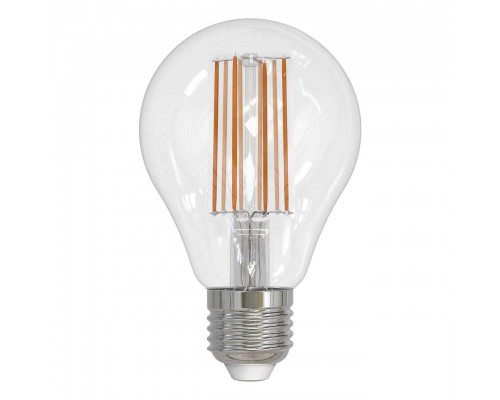 Лампа светодиодная филаментная Uniel E27 17W 4000K прозрачная LED-A70-17W/4000K/E27/CL PLS02WH UL-00004871 Лампа светодиодная филаментная Uniel E27 17W 4000K прозрачная LED-A70-17W/4000K/E27/CL PLS02WH UL-00004871