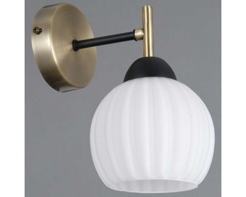 Светильник настенный Illumico IL0579-1WSQ-25 BK AB TRENTO Светильник настенный Illumico IL0579-1WSQ-25 BK AB TRENTO